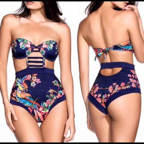 Other - Floral Bathing suit